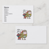 Natuur Girl Visitekaartje (Voorkant / Achterkant)