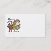 Natuur Girl Visitekaartje (Achterkant)