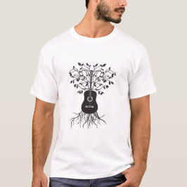 Natuur Gitaar T-shirt