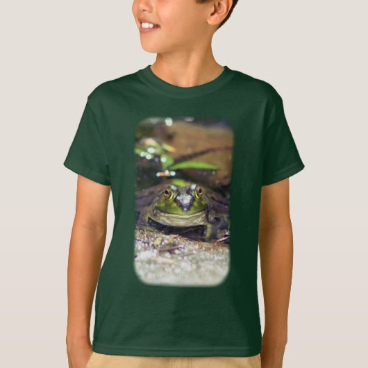 Natuur glimlachen met bulkfrog t-shirt (Voorkant)