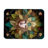 Natuur Goddess Mandala Magneet (Horizontaal)