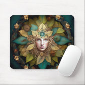 Natuur Goddess Mandala Muismat (Met muis)