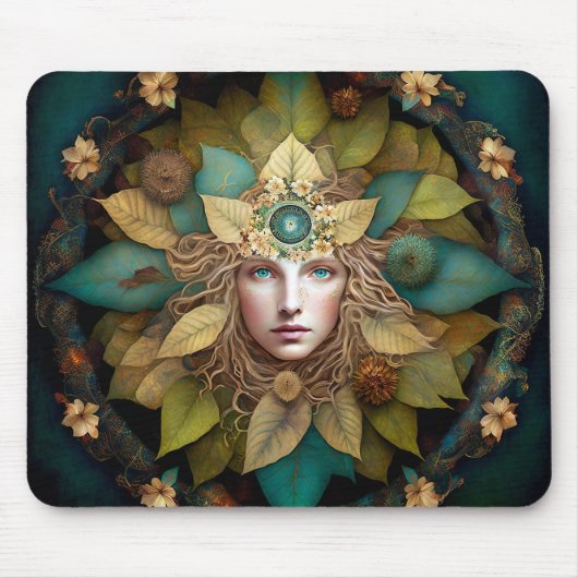 Natuur Goddess Mandala Muismat (Voorkant)