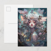 Natuur Goddess Surreal Fantasy Art Briefkaart (Voorkant / Achterkant)