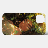 Natuur Godin Afro-Amerikaanse Fantasy Art Case-Mate iPhone Case (Achterkant (horizontaal))