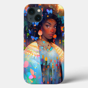 Natuur Godin Afro-Amerikaanse Fantasy Art Case-Mate iPhone Case