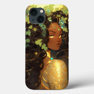 Natuur Godin Afro-Amerikaanse Fantasy Art Case-Mate iPhone Case