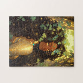 Natuur Godin Afro-Amerikaanse Fantasy Art Legpuzzel (Horizontaal)
