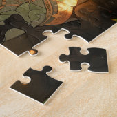 Natuur Godin Afro-Amerikaanse Fantasy Art Legpuzzel (Zijkant)