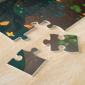 Natuur Godin Afro-Amerikaanse Fantasy Art Legpuzzel (Zijkant)