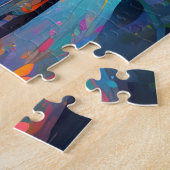 Natuur Godin Afro-Amerikaanse Fantasy Art Legpuzzel (Zijkant)