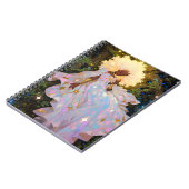 Natuur Godin Afro-Amerikaanse Fantasy Art Notitieboek (Linkerzijde)