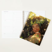 Natuur Godin Afro-Amerikaanse Fantasy Art Planner (Display)