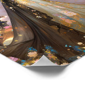 Natuur Godin Afro-Amerikaanse Fantasy Art Poster (Hoek)