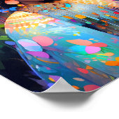 Natuur Godin Afro-Amerikaanse Fantasy Art Poster (Hoek)