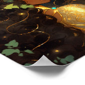 Natuur Godin Afro-Amerikaanse Fantasy Art Poster (Hoek)