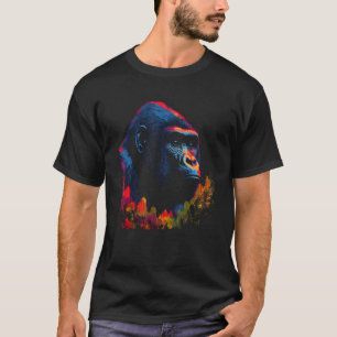 Natuur Gorilla Wildernis T-shirt