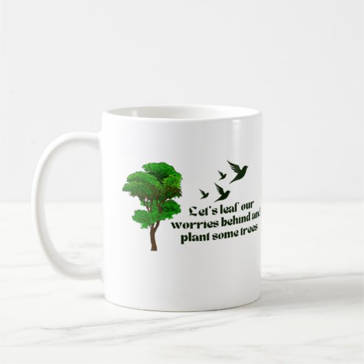 Natuur Grafiek Koffiemok (Links)