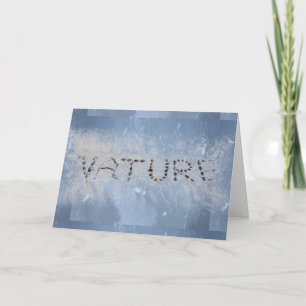Natuur grafische kaart