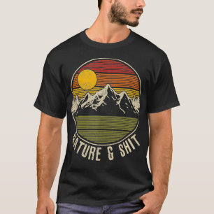 Natuur Grappige  Bergen Wandelen Camping Gift T-shirt