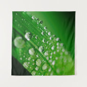 Natuur gras groene waterbladblad wandkleed (Voorkant (horizontaal))