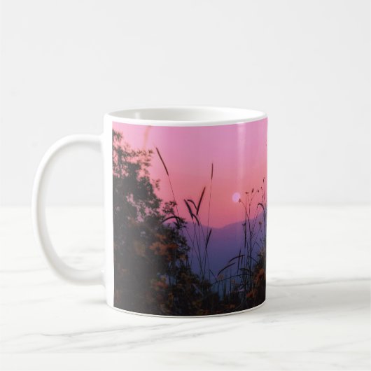 Natuur gras koffiemok (Links)