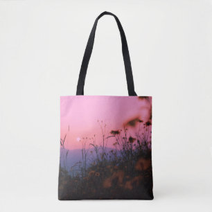 Natuur gras tote bag