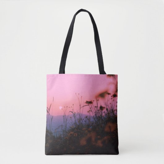 Natuur gras tote bag (Voorkant)