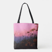 Natuur gras tote bag (Achterkant)