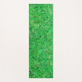 Natuur Green Grass Field Fitness Trendy Sjabloon Yogamat (Voorkant)