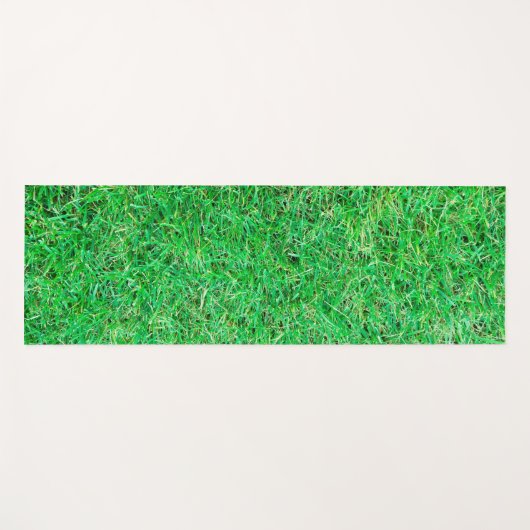Natuur Green Grass Field Fitness Trendy Sjabloon Yogamat (Voorkant (horizontaal))