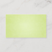 Natuur Green Leaves Spa Schoonheidssalon Visitekaartje (Achterkant)