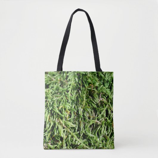 Natuur Green Moss Tote Bag (Voorkant)