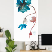 Natuur Greenery V Poster (Thuiskantoor)