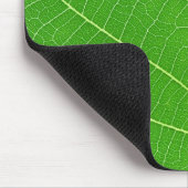 natuur groene bladtextuur muismat (Hoek)