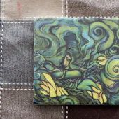 Natuur Groene Godin Schilderij Pagan Earth Stenen Onderzetter