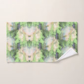 Natuur groene handdoekset bad handdoek (Handdoek)