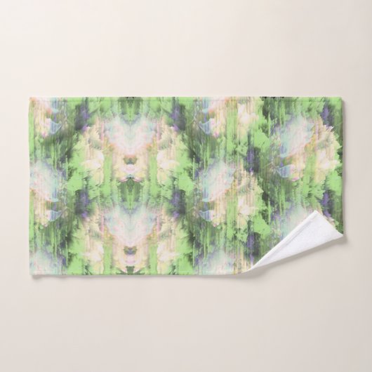 Natuur groene handdoekset bad handdoek (Handdoek)