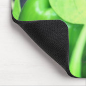 Natuur groene tuinpers muismat (Hoek)