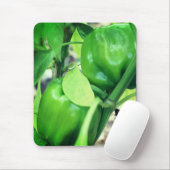 Natuur groene tuinpers muismat (Met muis)