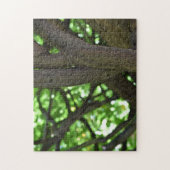 Natuur groene Wisteria Pergola Legpuzzel (Verticaal)
