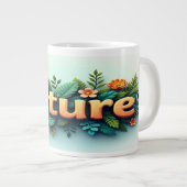 Natuur grote koffiekop (Voorkant rechts)