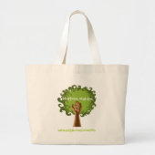 Natuur Grote Tote Bag (Voorkant)