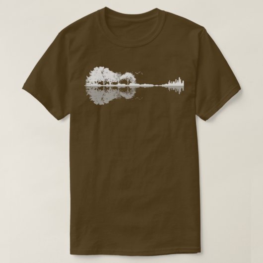 Natuur Guitar 7 T-shirt (Design voorkant)