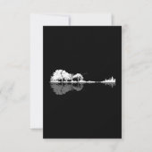 Natuur Guitar Bedankkaart (Voorkant)