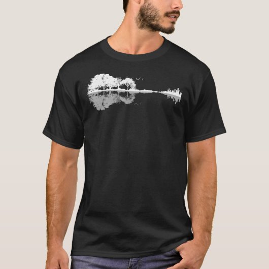 Natuur Guitar Classic T-Shirt (Voorkant)