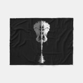 Natuur Guitar Fleece Deken (Voorkant (Horizontaal))