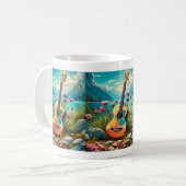 Natuur Guitar Koffiemok (Voorkant links)