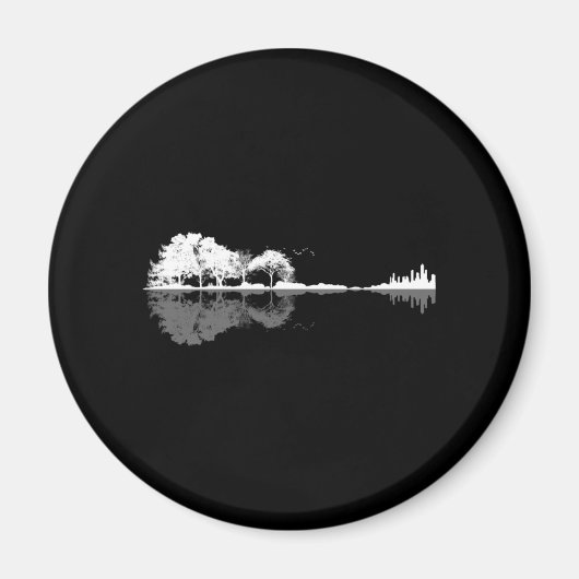 Natuur Guitar Magneet (Voorkant)