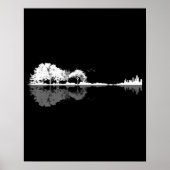 Natuur Guitar Poster (Voorkant)